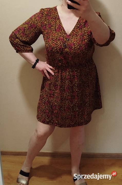 Wygodna sukienka rozmiar 48 Biecz sprzedam