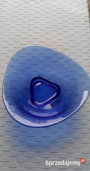 Salaterka szklana misa owalna Małkinia Górna