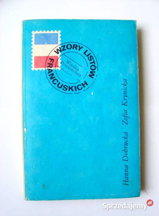 Zestaw Wzory listów angielskich i francuskich 2 Łódź