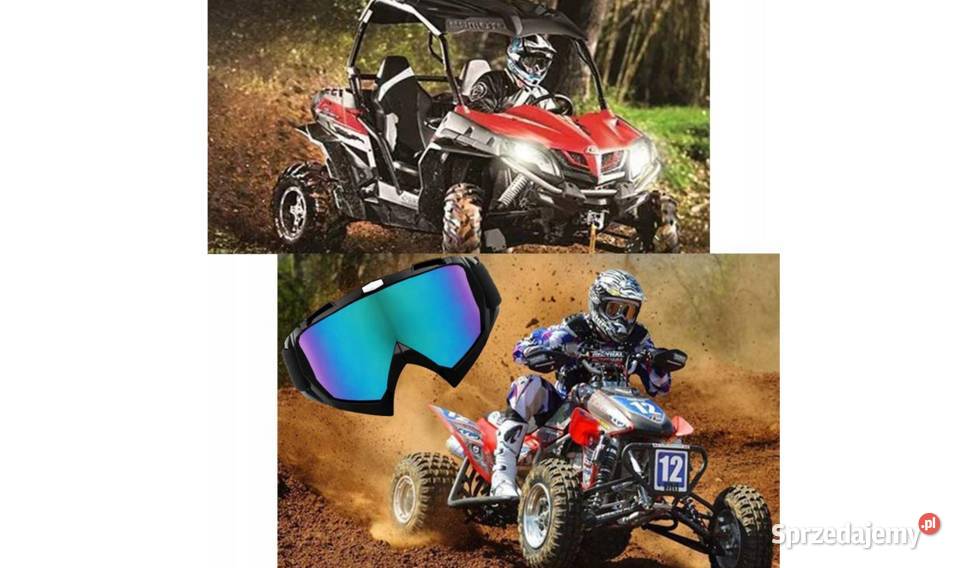 GOGLE OCHRONNE NA TWARZ DO JAZDY NA ENDUROCROSS Mysłowice