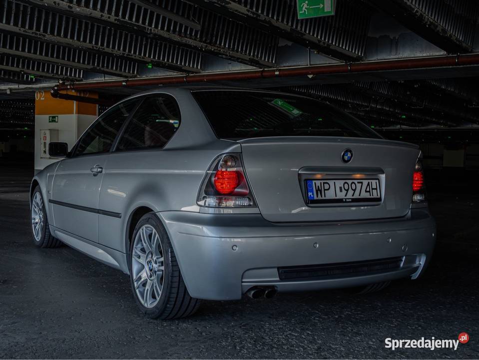 BMW 325ti E46 Compact 25 R6 manual 164 000 manualna Seria 3 mazowieckie