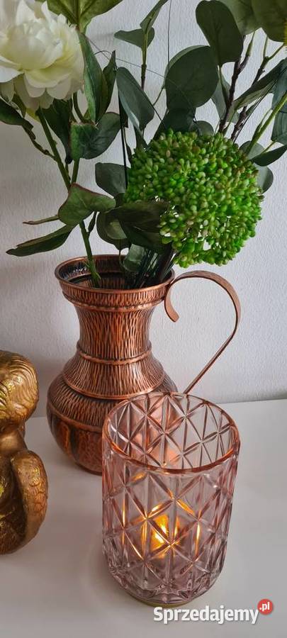 Ozdoby wazon aniołek świecznik