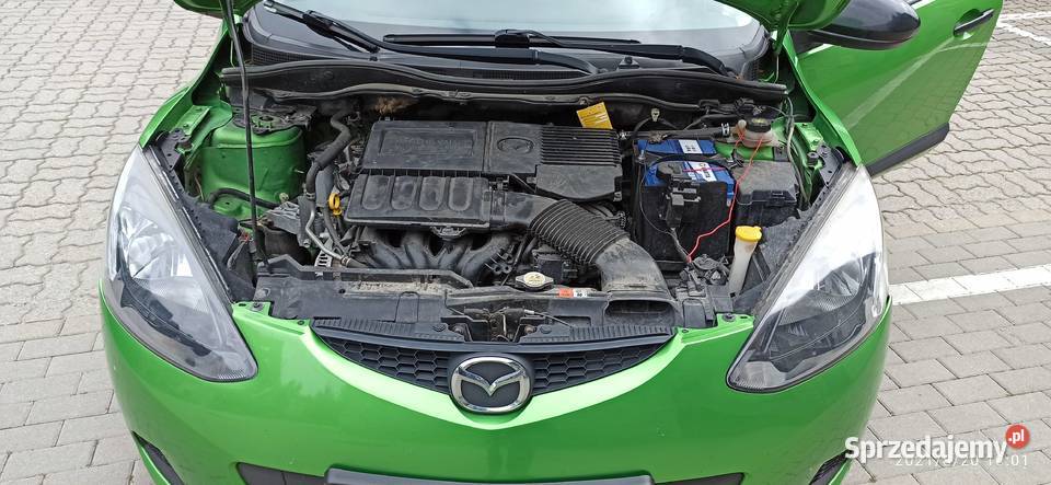 Mazda 2 2009 benzyna 90 bagażnik rowerowy Zarejestrowany w Polsce małopolskie Zakopane