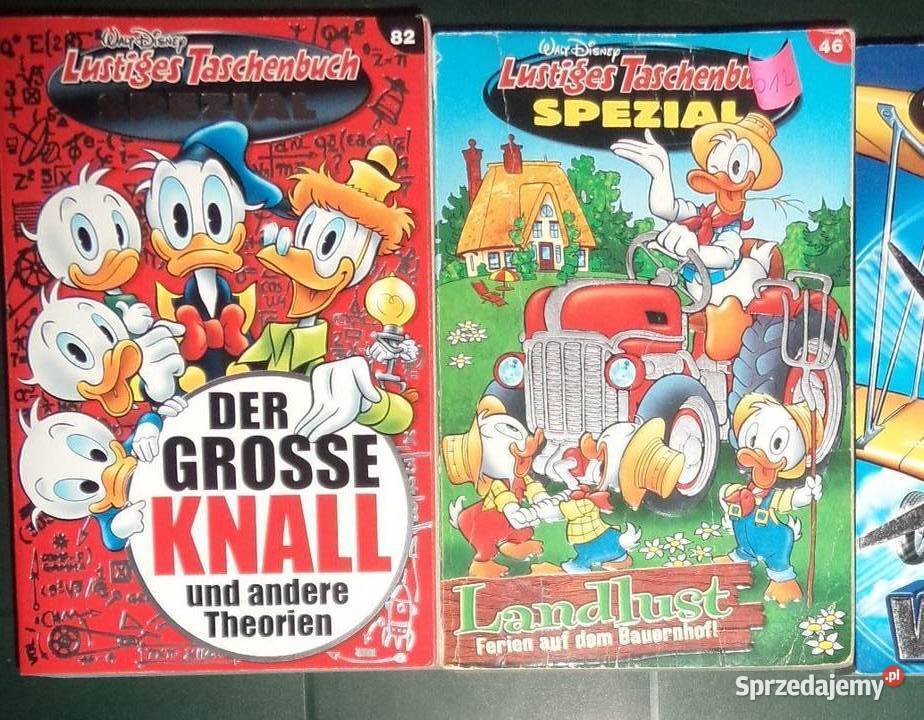 3x komiks Kaczor Donald Duck Lustiges Amerykańskie Rzeszów sprzedam