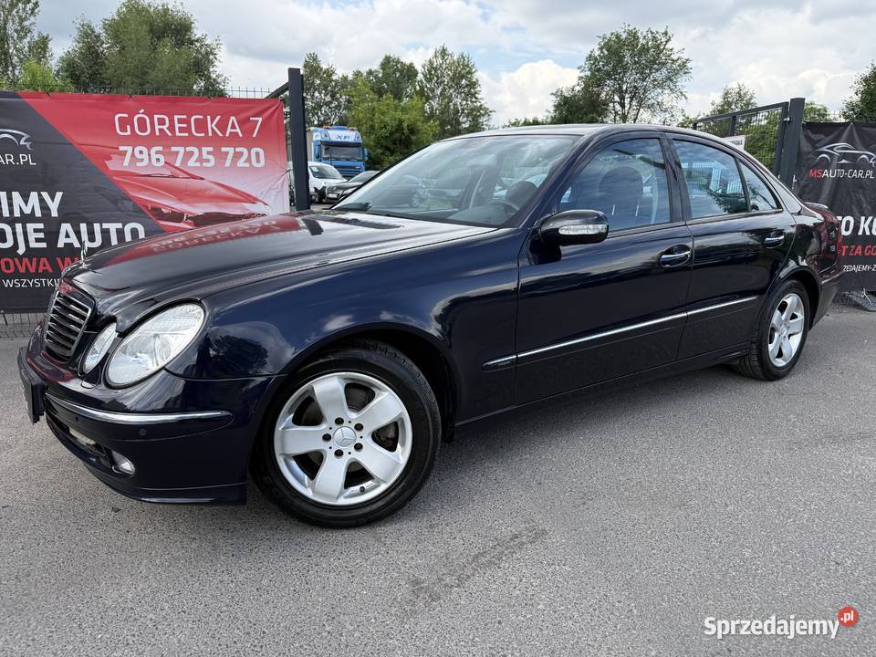 MercedesBenz E 18 Benzyna LPG Podghrz Fotele Poznań sprzedam