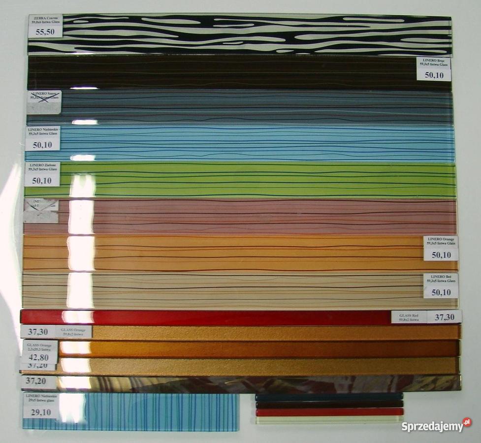 Liswty szklane Paradyż Opoczno WYPRZ Oborniki