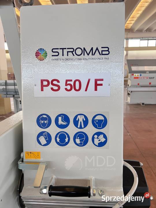 Piła poprzeczna wahadłowa STROMAB 50F fabrycznie Łabuńki Pierwsze