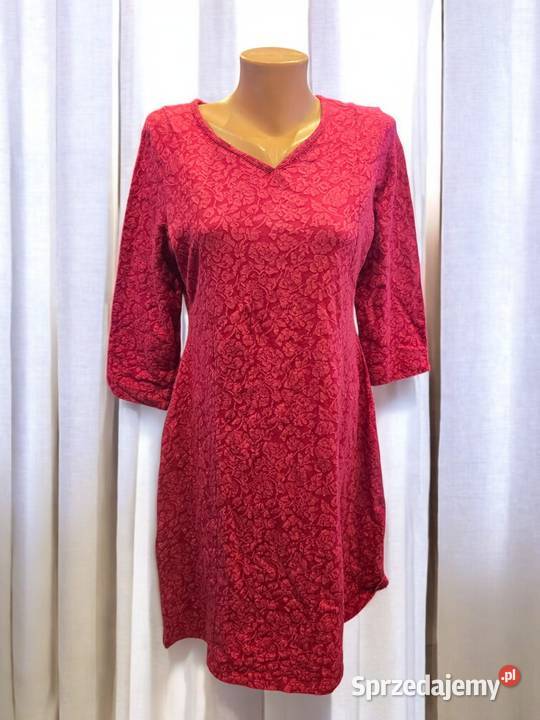 Komfortowa i stylowa sukienka marki Sorgenfri Bez wzoru Bytom