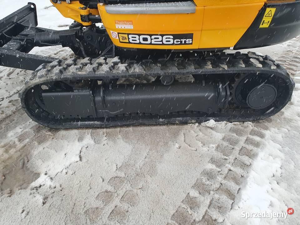 JCB 8026 2023R KOPARKA GĄSIENICOWA 8025 25Z1 Krotoszyn