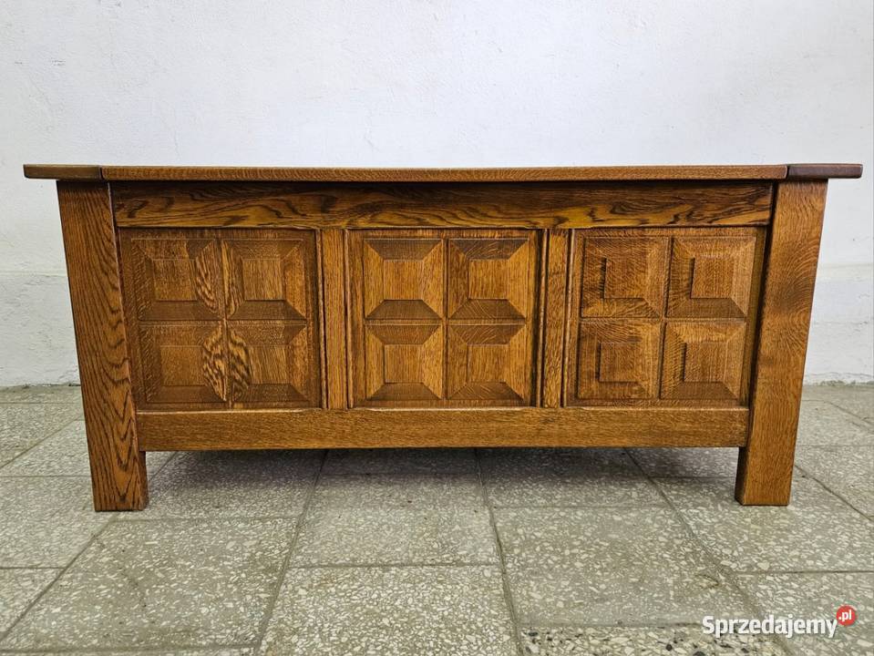 Skrzynia ławka rustykalna do przedpokoju holu Nowy Sącz