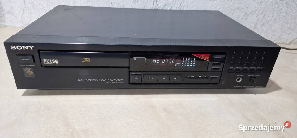 Odtwarzacz Sony CDP295 CDP 295 CD player Międzychód