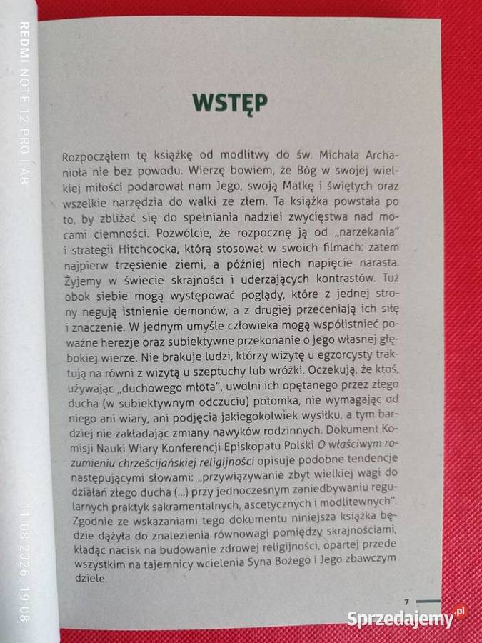 Pokonać zło Rozważania ze św Michałem Katowice sprzedam