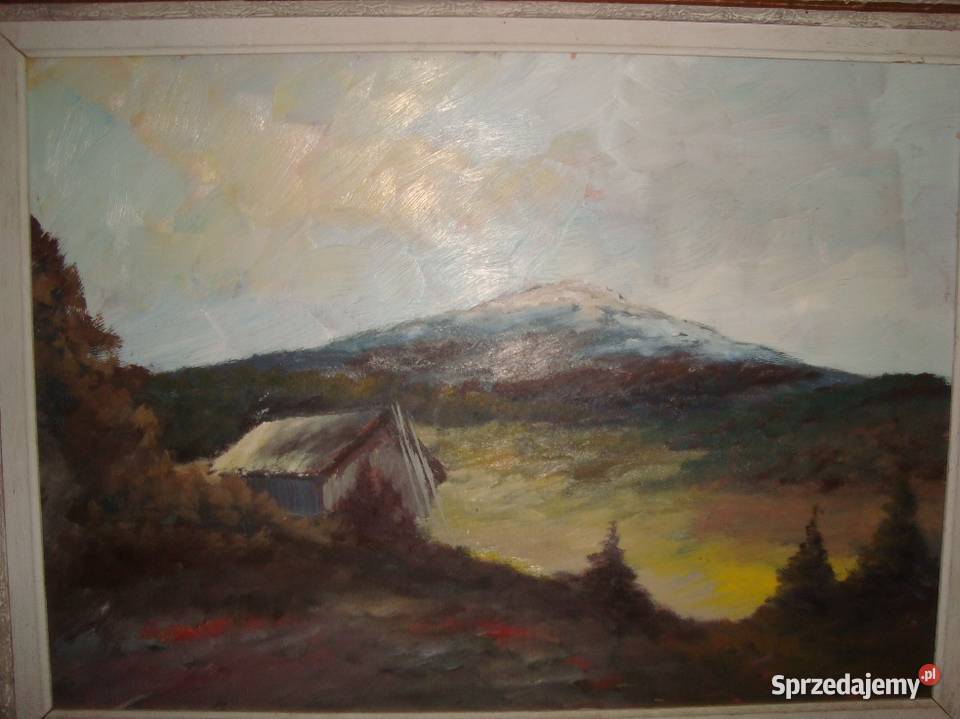 Obraz olej na płótnie oryginał Warszawa