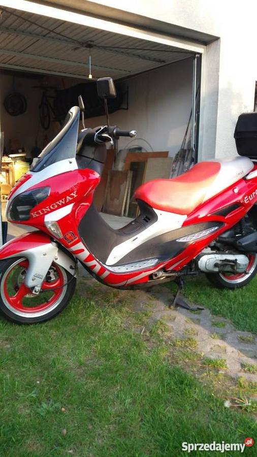 Kingway Euroboy motorower skuter duży Warszawa