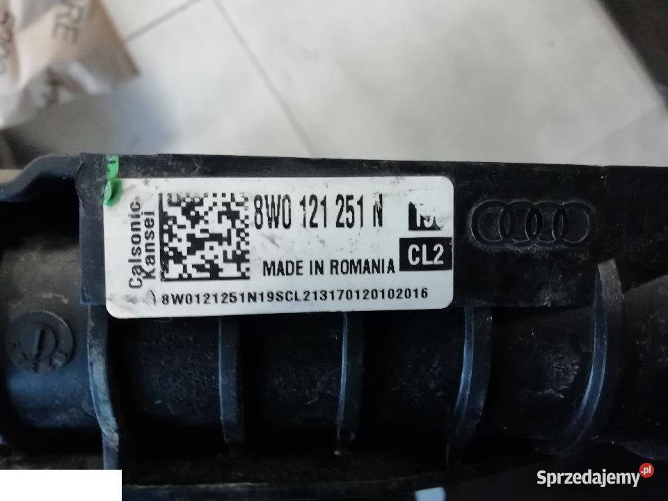 AUDI A4 Q7 20TFSI KOMPLET CHŁODNIC 8W0 Kozubszczyzna