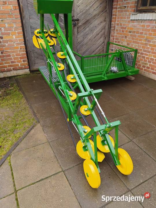 Kombajn do kopania czosnku kopaczka czosnek Kombajny