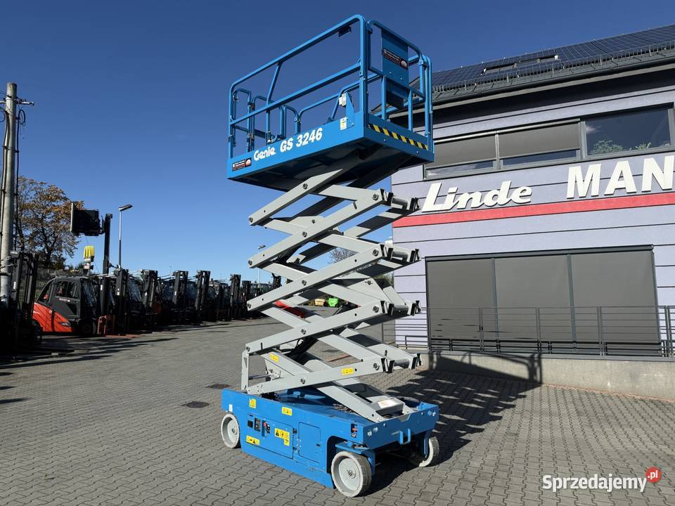 Podnośnik nożycowy Genie GS3246 Opony