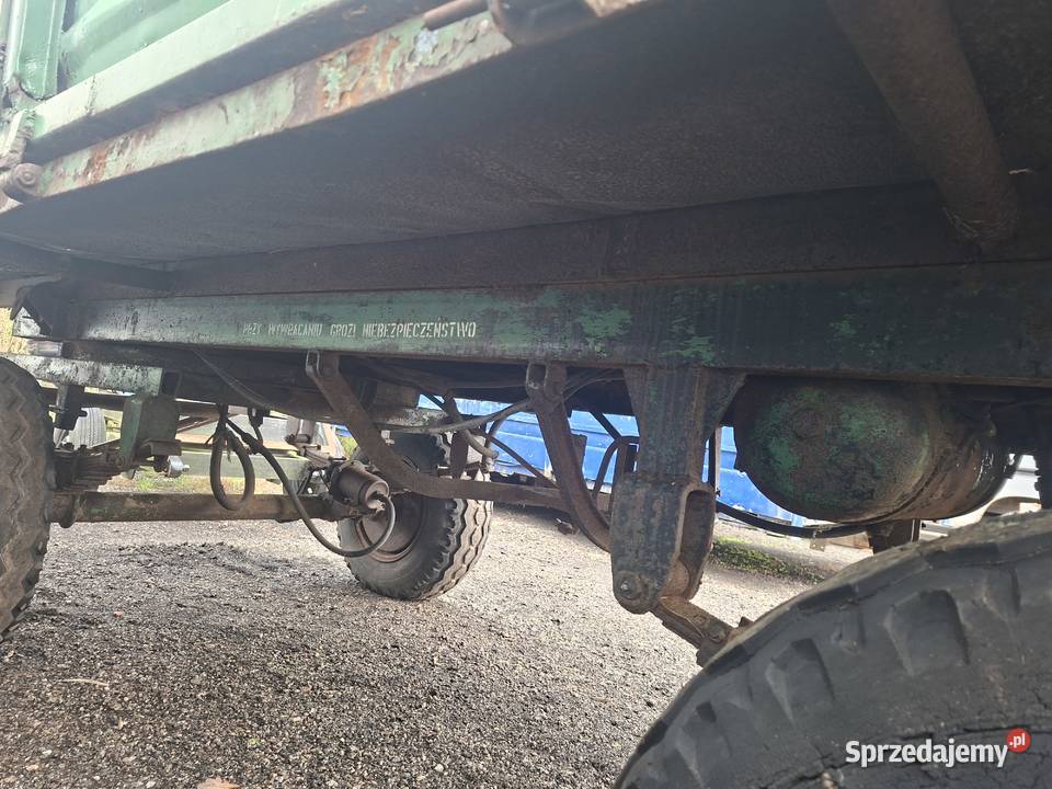 Przyczepa wywrotka Autosan D 47 Sanok kaczuszka Pleszew