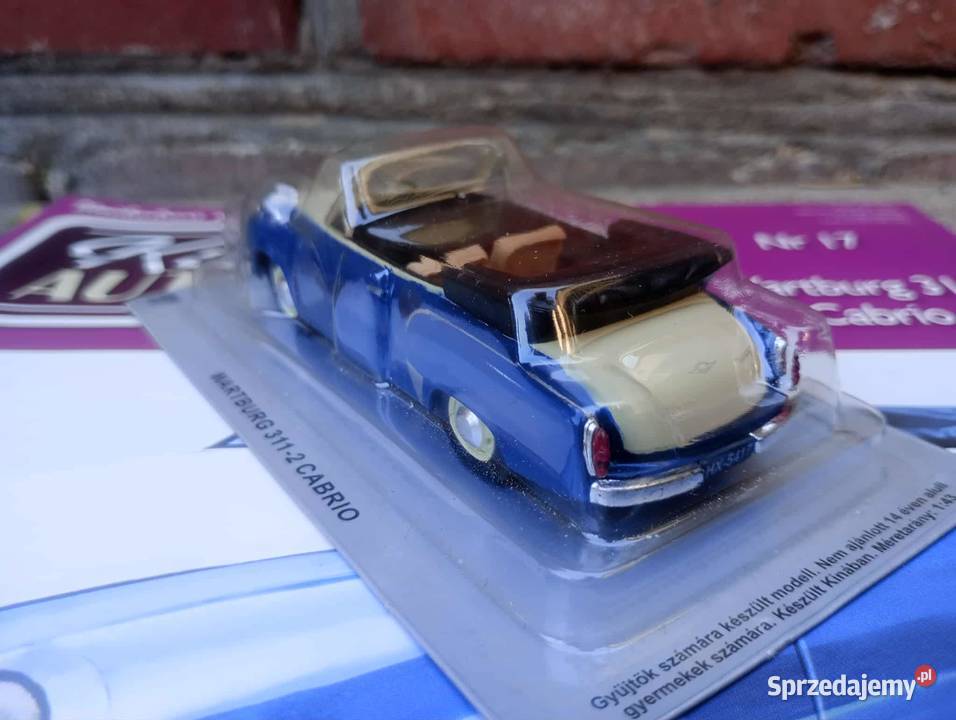 WARTBURG 3112 CABRIO Kultowe auta PRL model auta Warszawa