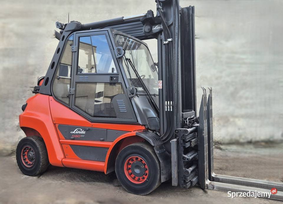 Linde H60 z 2021r kabina klimatyzacja wózek Rybnik