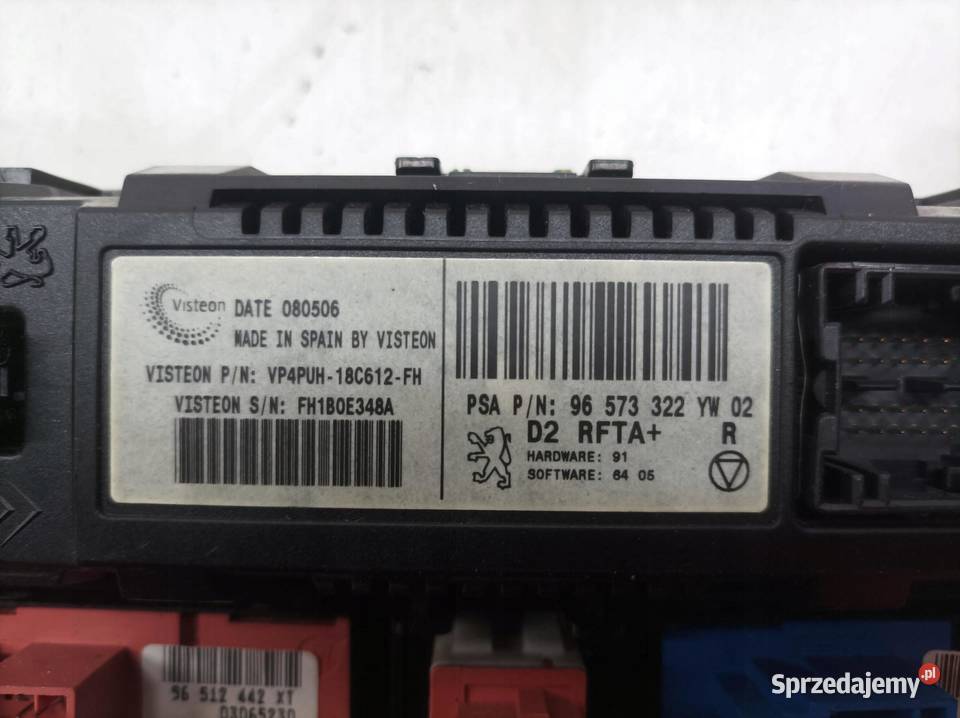 PANEL NAWIEWU 96573322 Peugeot 407 I 20042010 świętokrzyskie
