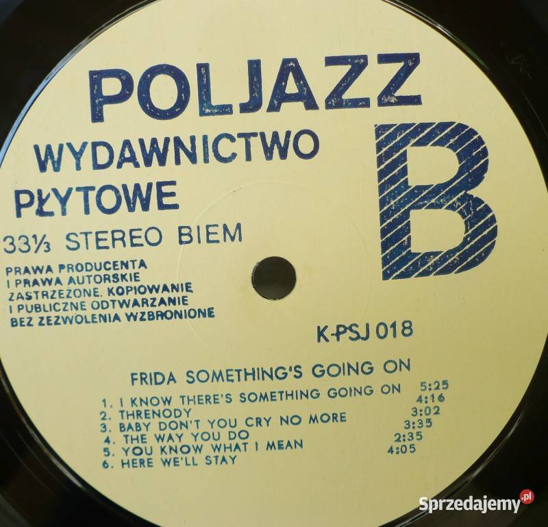 płyta winylowa Frida Somethings Going On Suwałki