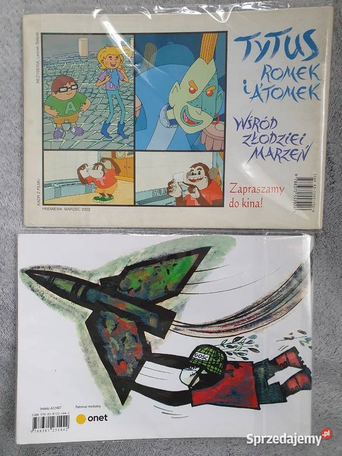 Tytus Romek i ATomek 2 komiksy różne księgi i Polskie Gdynia