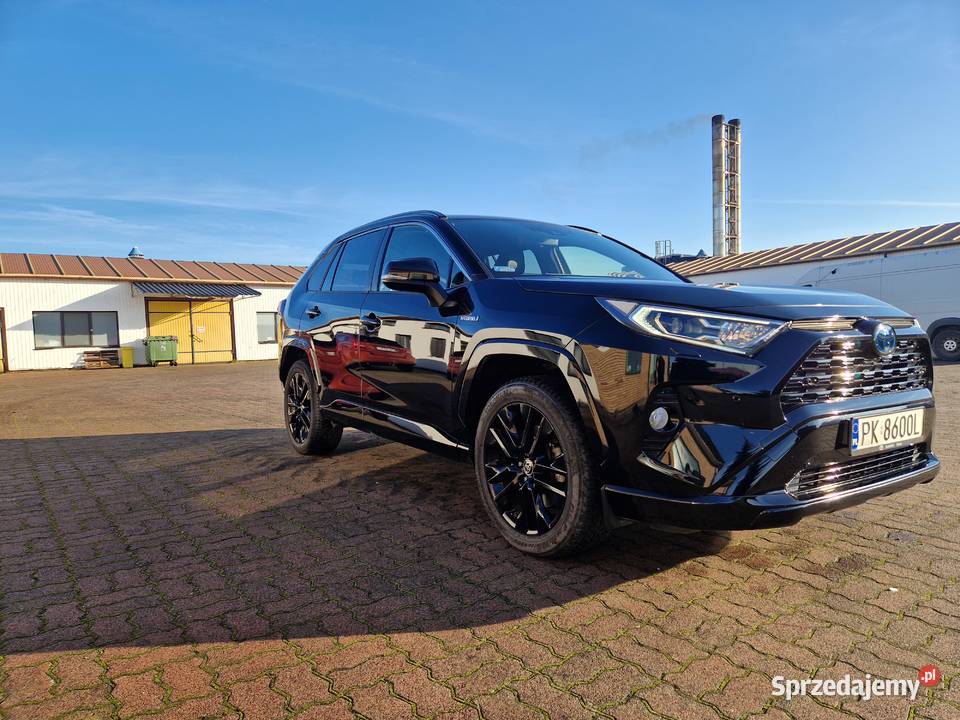 Toyota RAV4 25 Hybrid Black Edition by JBL 4x4 podgrzewane fotele wielkopolskie Kalisz sprzedam