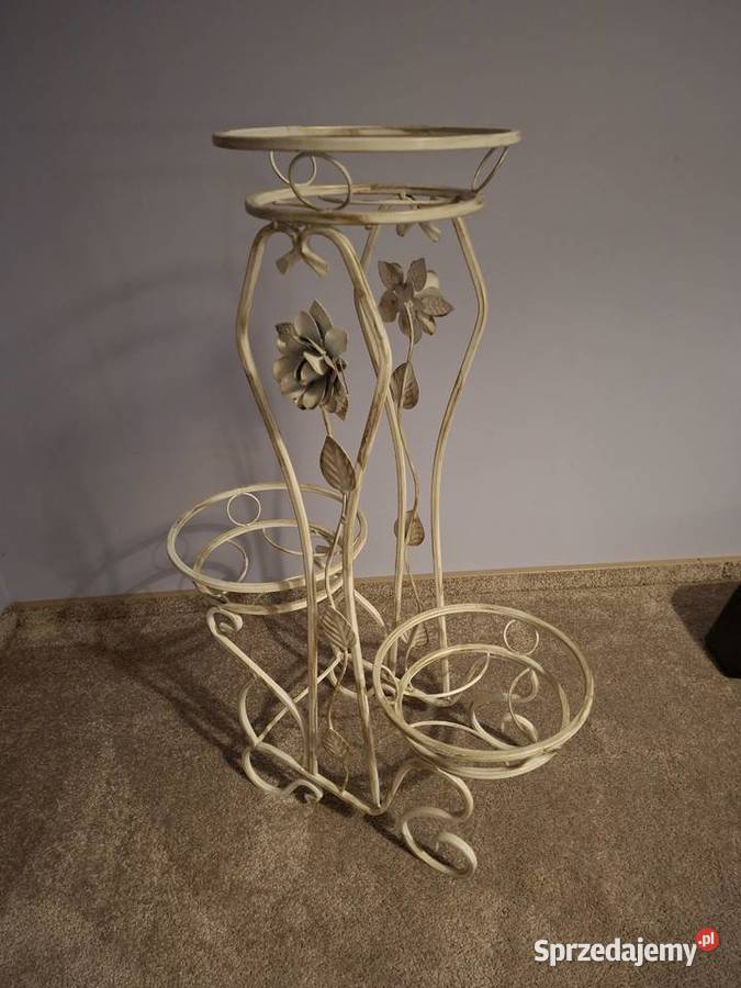 Kwietnik stojący na 3 kwiaty Szadek