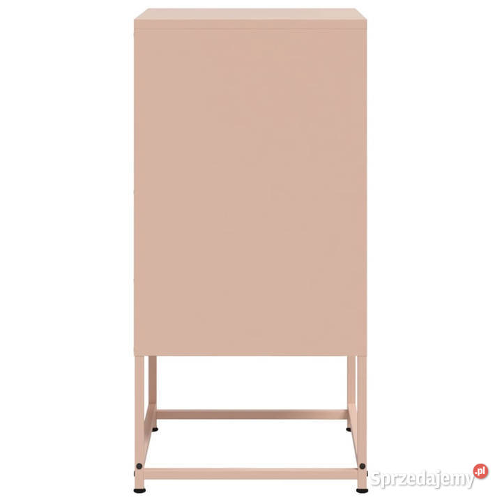 Szafka nocna różowa 36x39x78 stal WM846568 Warszawa