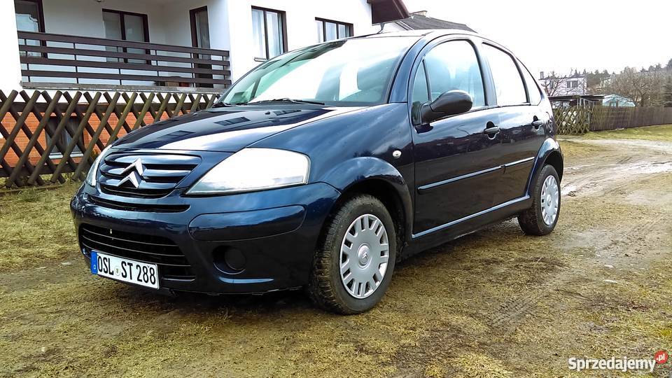 Citroen C3 2008 11 benzyna ładny Margonin