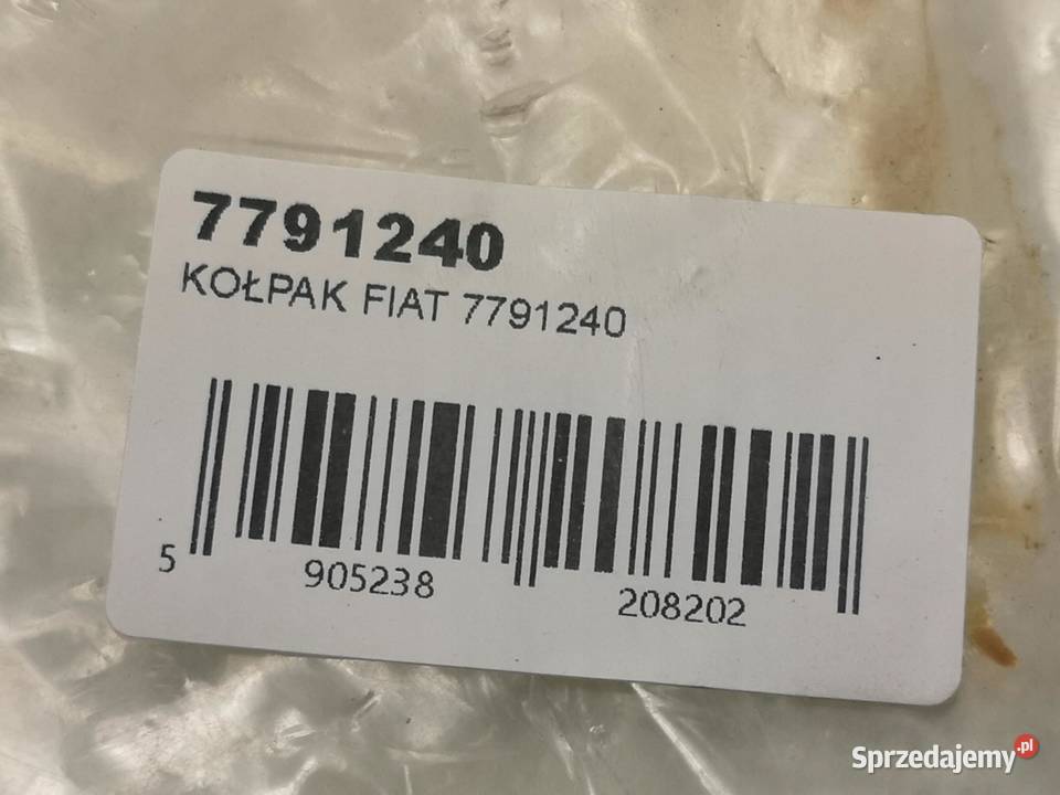 KOŁPAK 14 FIAT BRAVA 19951998 NOWY ORYGINALNY lubelskie sprzedam