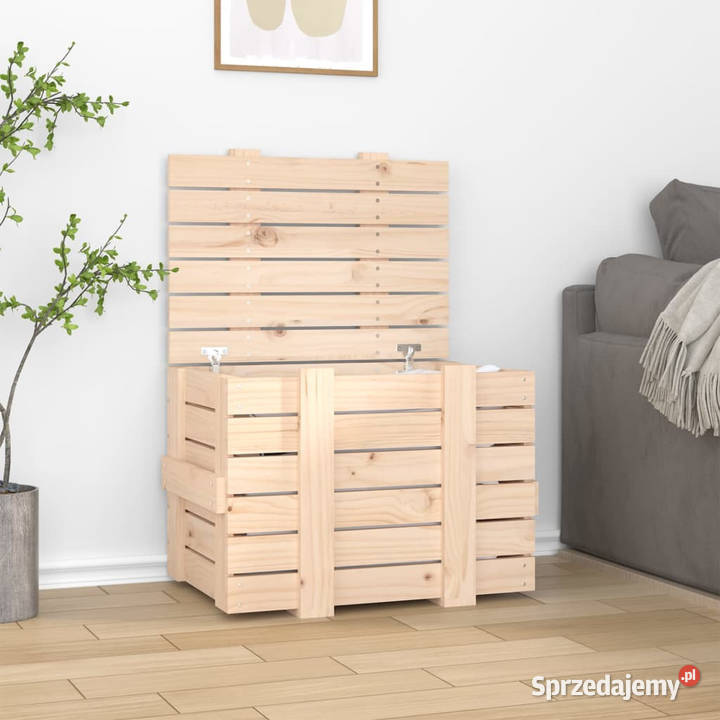 Skrzynia do przechowywania 58x405x42 lite drewno Warszawa