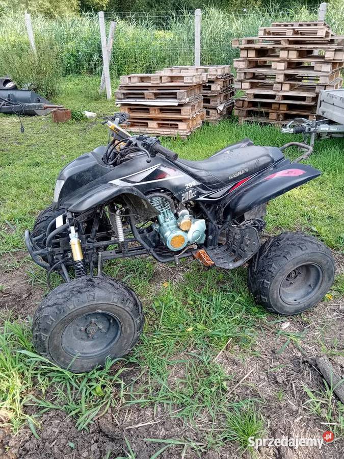 Quad Bashan 200 2000km Stara Dąbrowa