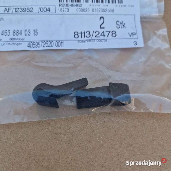 MERCEDES GKLASA W463 OSŁONA KRATKA LAMPY lubuskie sprzedam