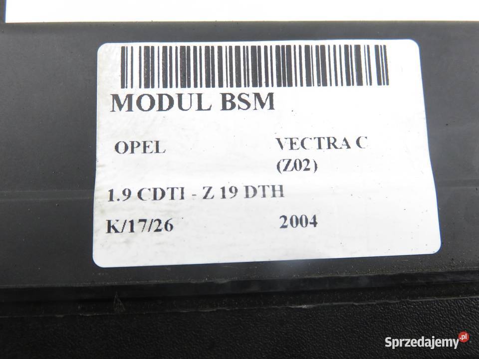 MODUŁ BSM OPEL VECTRA C Z02 13187191EE
