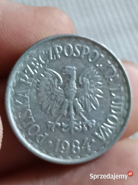 Sprzedam monete 1 zloty 1984 odwrotka 180 stopni Chełm