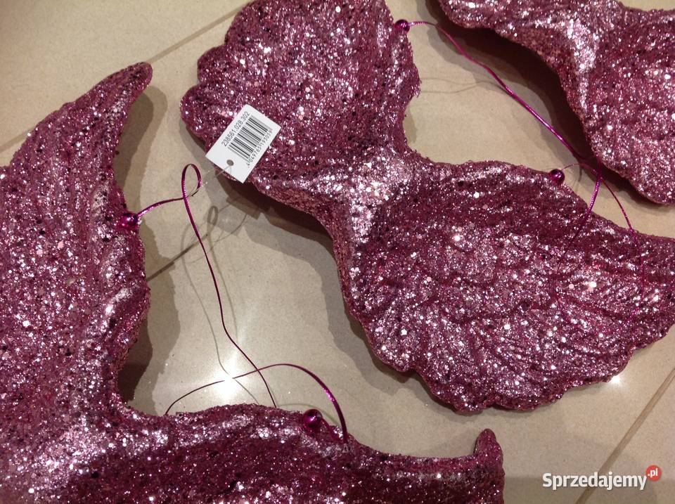 Skrzydła Anielskie Brokatowe Styropianowe Nowa Sól