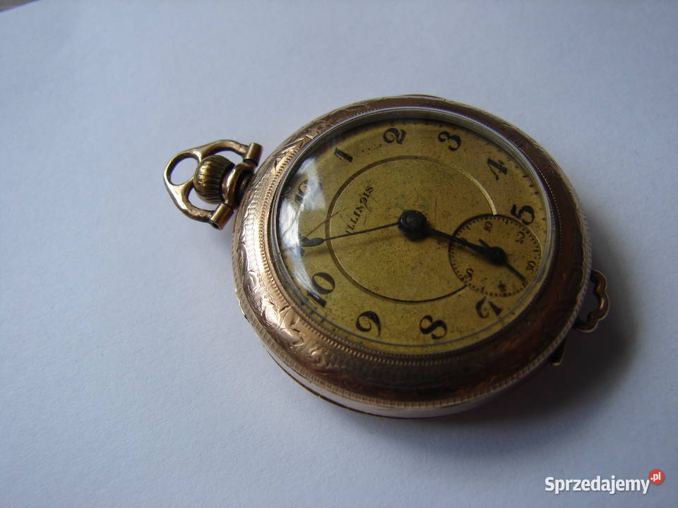 Illinois Watch Co stary zegarek kieszonkowy Warszawa