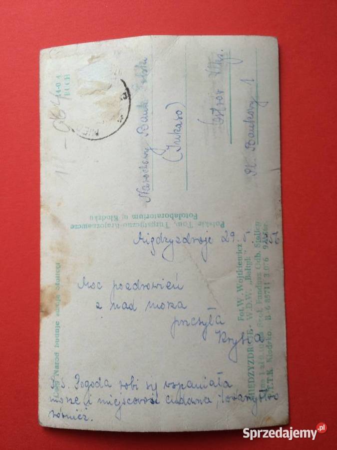 2521 Widokówka Miedzyzdroje zachodniopomorskie