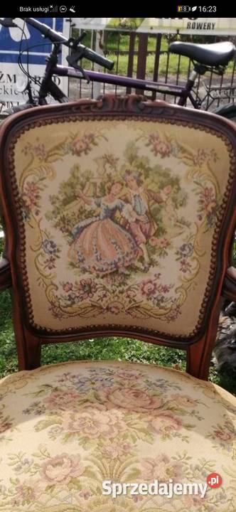 Fotel Ludwikowski tapicerowany podkarpackie Jasło