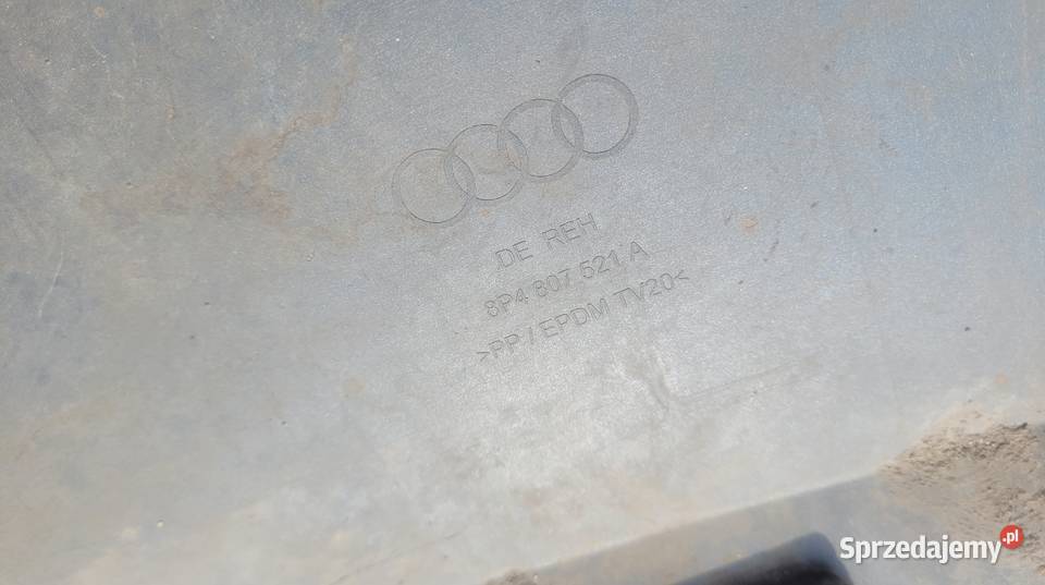 AUDI A3 8P Sportback DOKŁADKA ZDERZAKA TYL Ruda Śląska