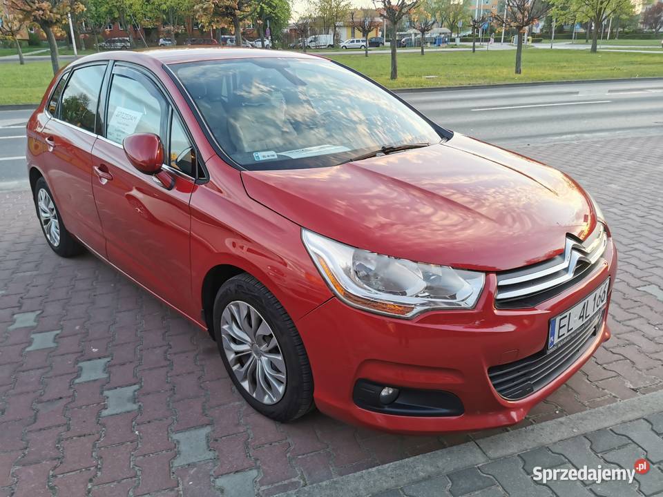 Citroen C4 II 16 Hdi 92 Salon Polska Łódź