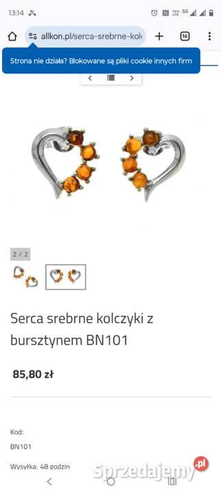 Sprzedam piękną Biżuterię Biżuteria Szczecin sprzedam