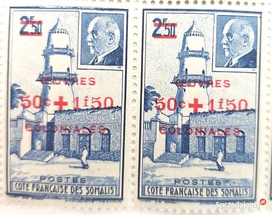 Znaczek Somalia Meczet w Dżibuti Kolonie mazowieckie Bronisze sprzedam