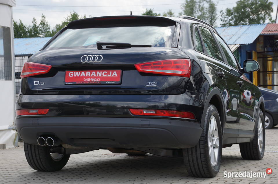 Audi Q3 20 TDI CR 150 4x4 Lift Klimatronic Navi Nowy Sącz