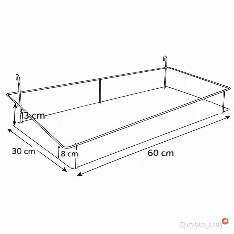 Półka na kratę 603013 Czarna małopolskie Kraków