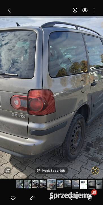 Sharan 2008r lift uszkodzony Chełm sprzedam