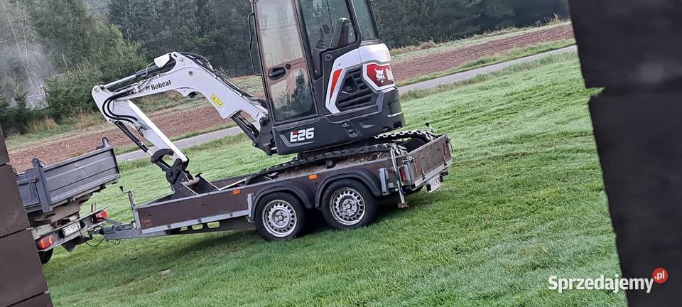 Przyczepka przyczepa cieżarowa dmc2600 Krasna