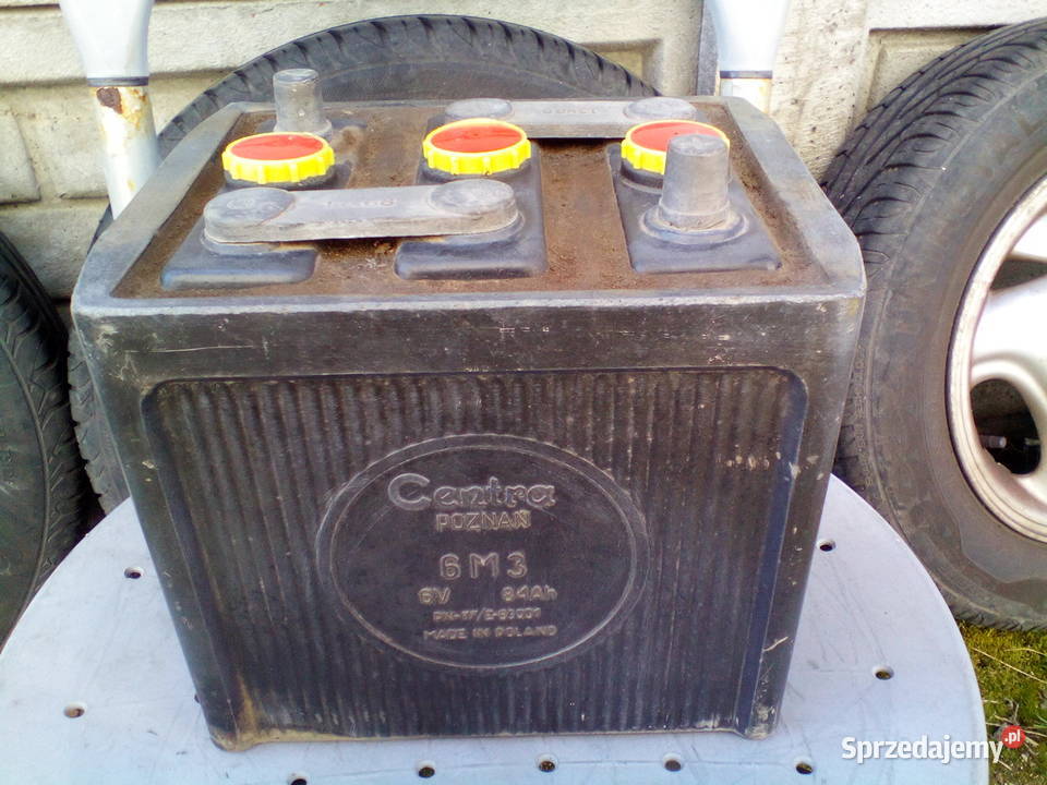 Akumulator CENTRA 6V 84Ah z 1987r nieużywany